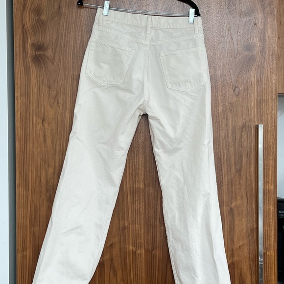 Val 90s Mid Rise Straight Jeans | Color Fior di Latte | Size 27 - Picture 7 of 8